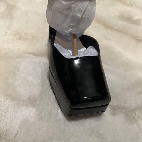 Charles & Keith Mary Janes Platform Heels Ballet Blk 9 NEW ♥️ Worn by Celeb! - Picture 16 of 16